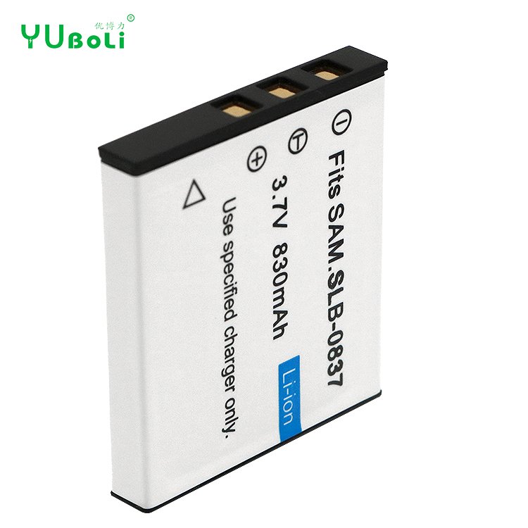 3.7V 830mah SLB-0837 SLB 0837 SLB0837 Digital Camera Battery FOR samsung L80 I6 PMP I70 I70s