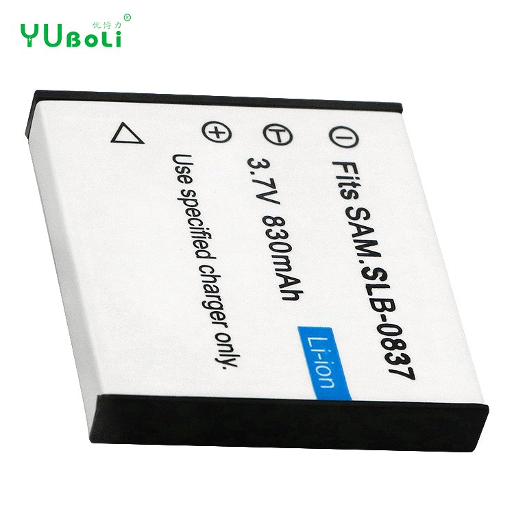 3.7V 830mah SLB-0837 SLB 0837 SLB0837 Digital Camera Battery FOR samsung L80 I6 PMP I70 I70s