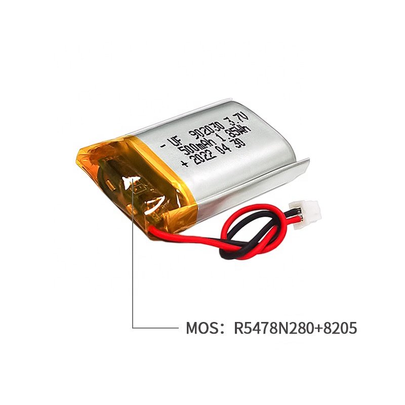 rechargeable 902030 3.7V 500mAh li polymer battery with pcb in stock for electronic products