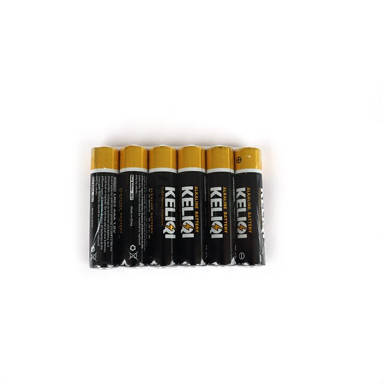 Chinese manufacturer of long-term 7aaa size dry battery lr03 alkaline zinc-manganese primary battery
