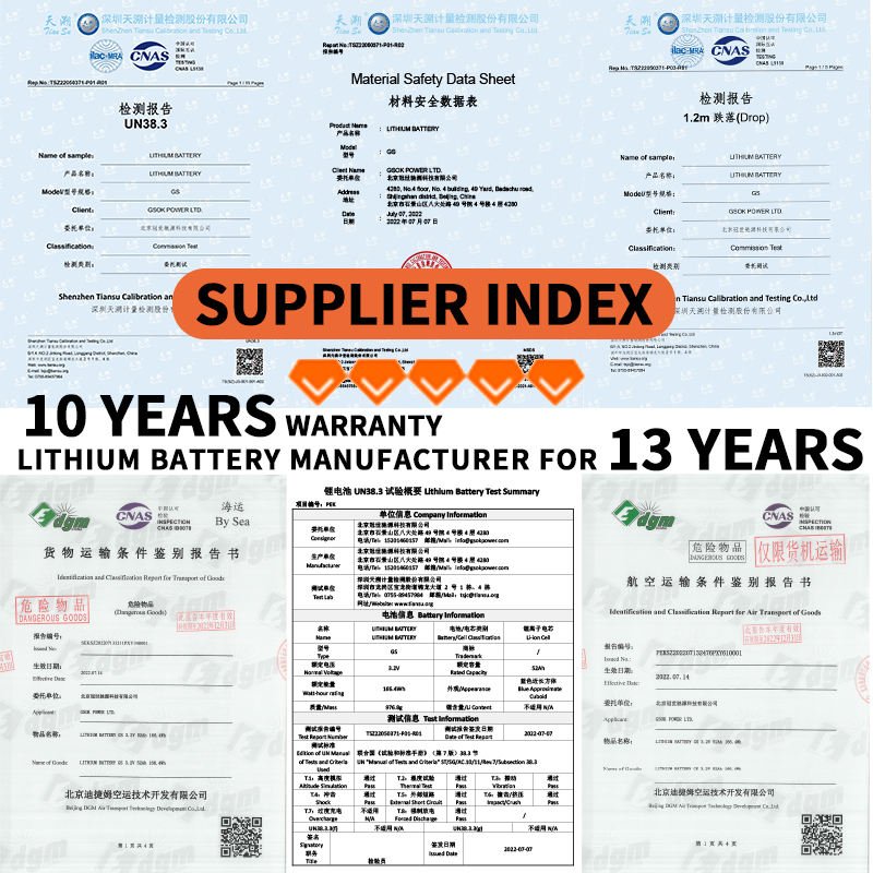 5 years warranty 12v 24v 200ah 100ah 50ah 500ah lifepo4 battery for RV solar