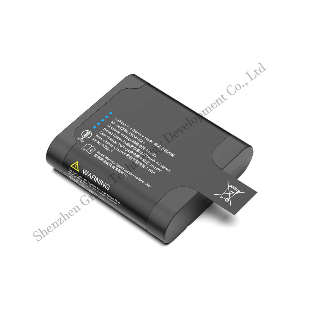 Tefoo GS2054DH Replacement 14.4V/3.3Ah 4S1P CCC Lithium Battery Pack for RRC2054 for Ventilator battery