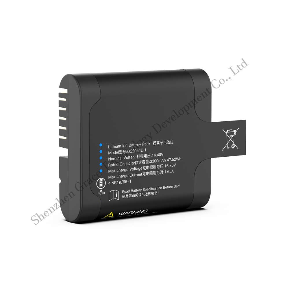 Tefoo GS2054DH Replacement 14.4V/3.3Ah 4S1P CCC Lithium Battery Pack for RRC2054 for Ventilator battery