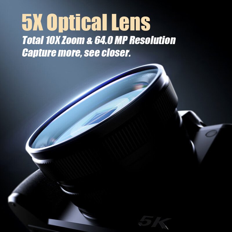 Professional video shooting optical digital camera 64MP 3.2-inch wifi 5k retro camera, suitable for YouTube digital DSLR