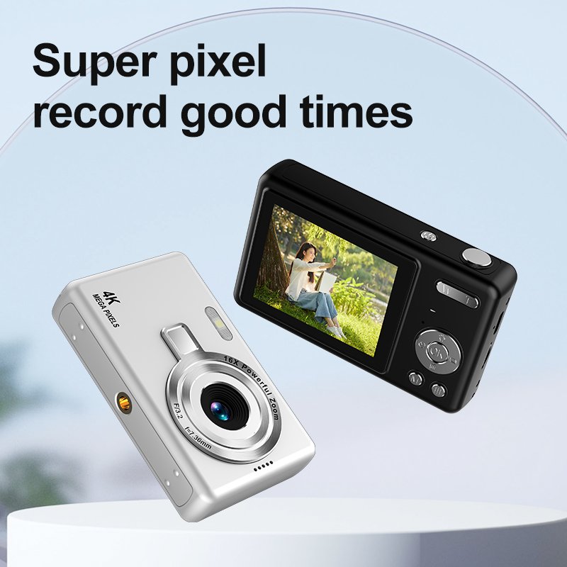 Q12 2024 New muti Color 2.4inch Digital Camera digital ips screen kids video camera 4k digital camera prices in china