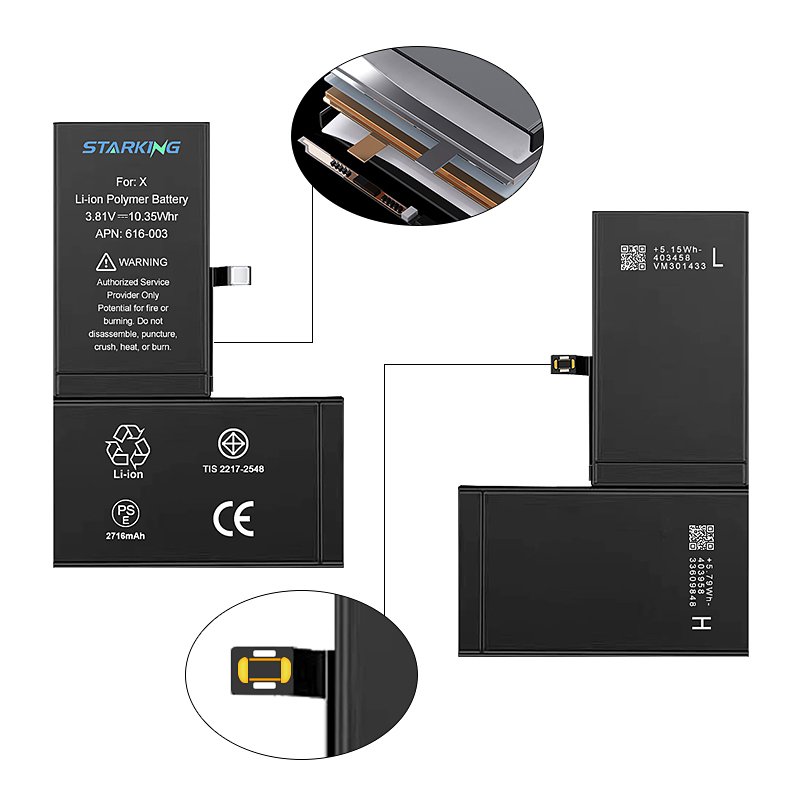 Factory OEM Lithium Ion Digital Batteries for iPhone 6S 11 12 Pro 13 14 15 Max Battery Replacement Cell Phone Battery