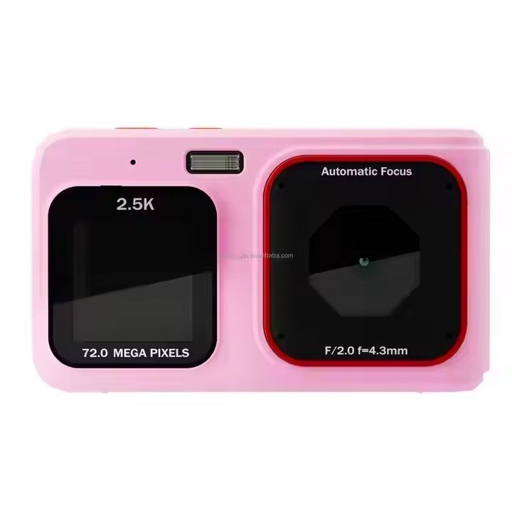 Fashion Compact mini auto focus camera 2.5K HD 72 Megapixel Digital Camera with Auto Focus Function
