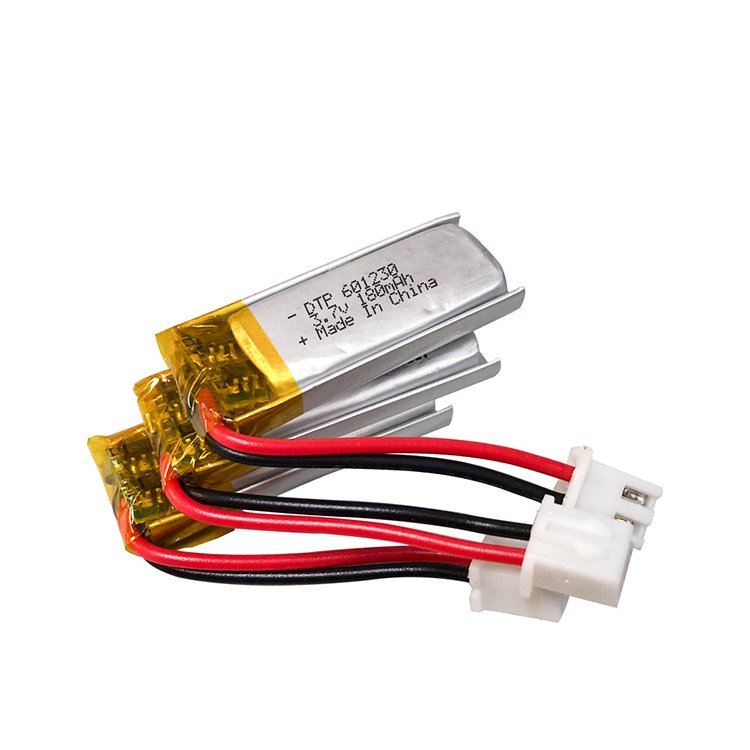 Ce/MSDS List Rechargeable 3.7V Battery DTP401230 110mAh Lipo Battery