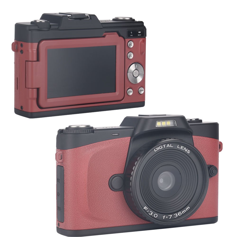 Manufacturers Customized Flip Cover 4k HD Digital Camera Photography Retro Digital Camera