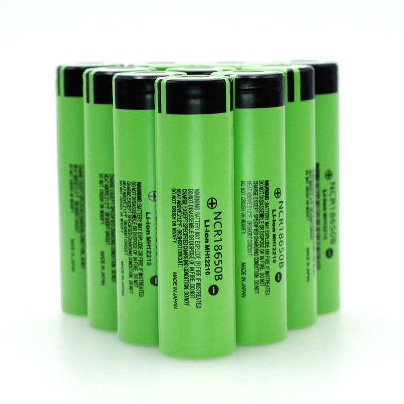 Rechargeable 18650 li-ion battery 3.7V 2600mAh 10A round lithium KC battery