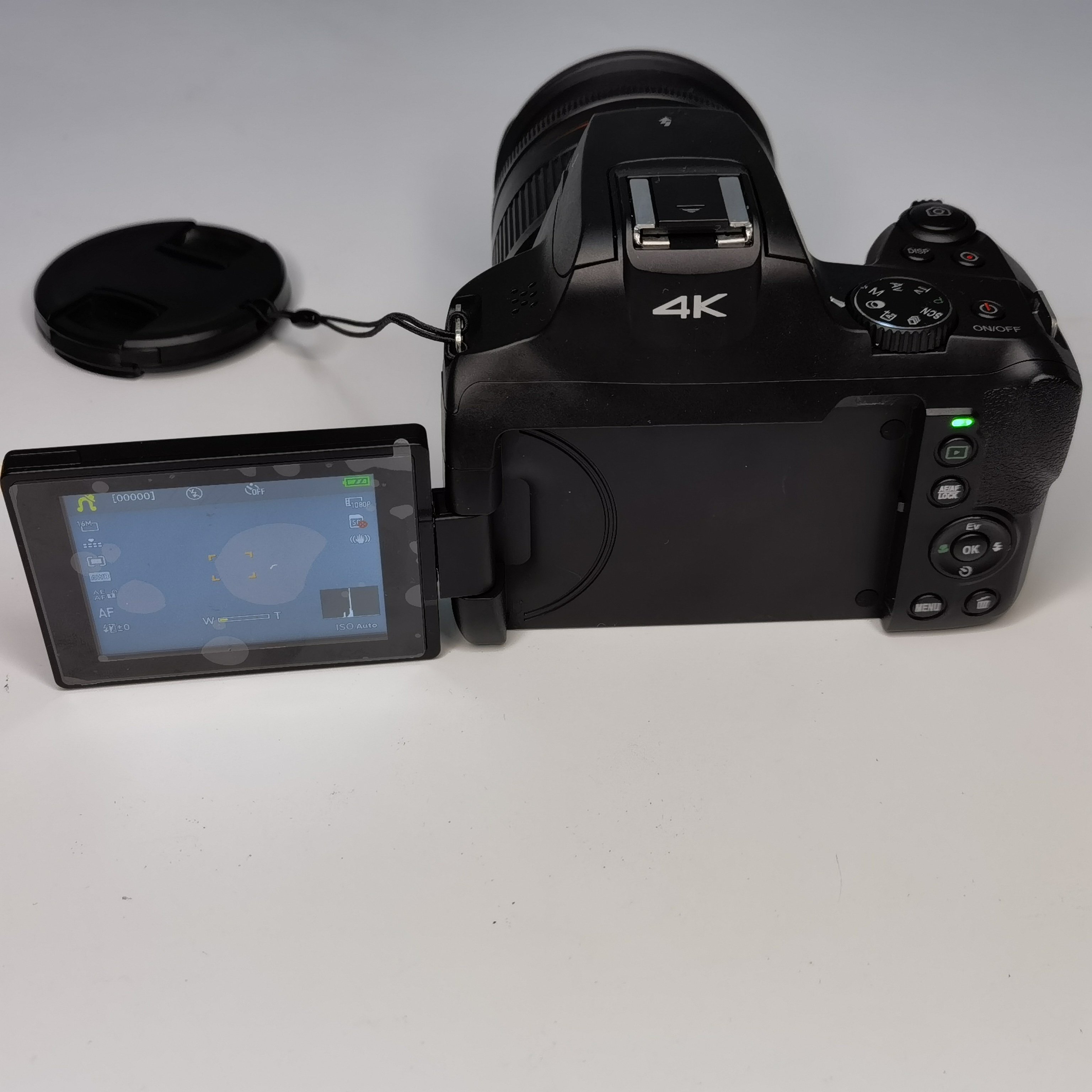 Winait Max 60 Mega Pixels 4K Wifi DSLR Camera with 12x Optical Zoom and 3.0'' IPS Screen