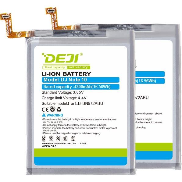 DEJI 4300mAh Original Replacement Battery EB-BN972ABU Digital Batteries For Samsung Galaxy NOTE 10 PLUS Battery