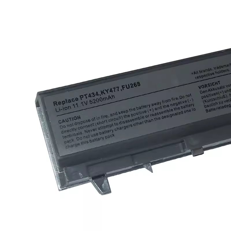 PT434 for dell latitude E6410 E6510 E6400 E6500 M2400 M4500 M4400 KY477 laptop battery