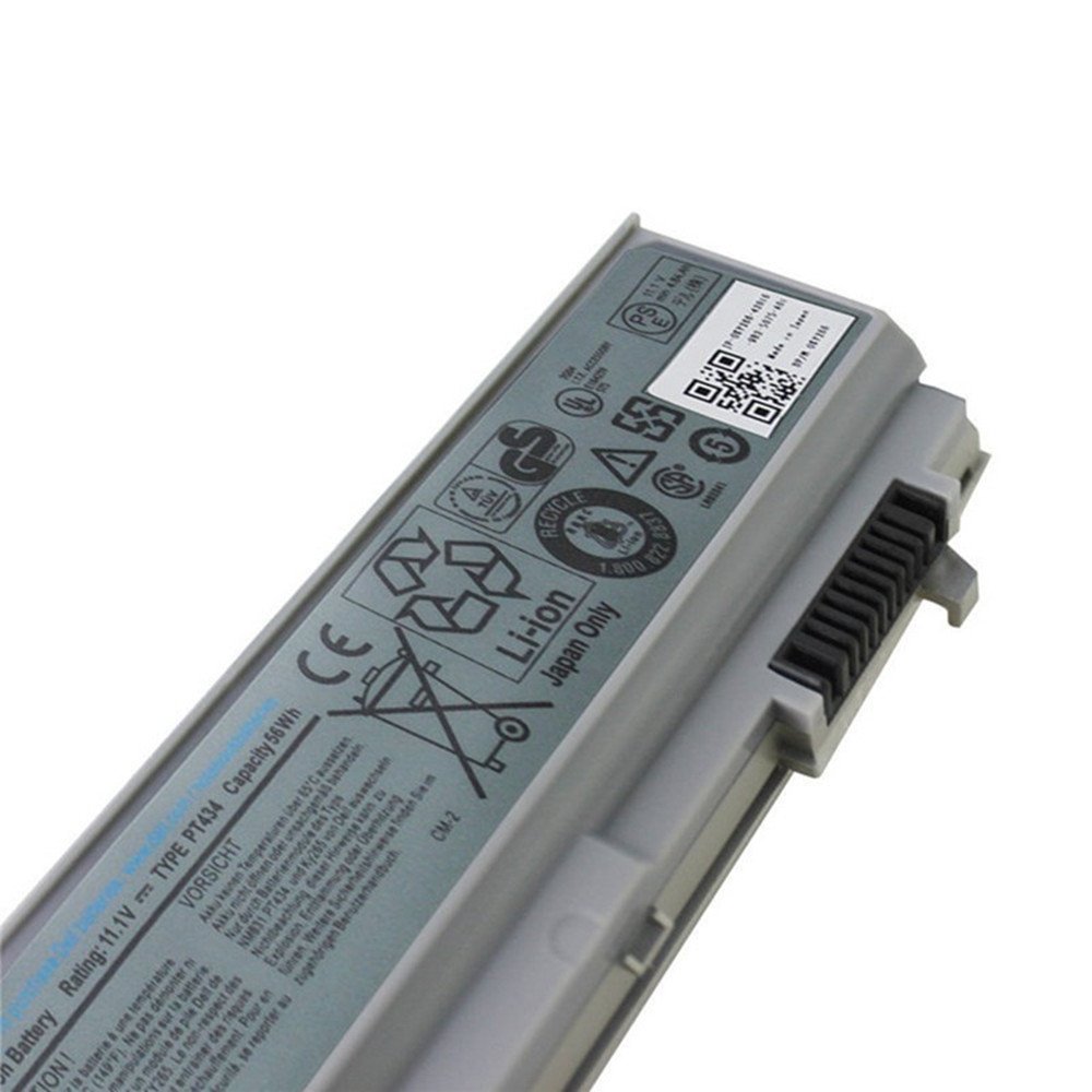 PT434 for dell latitude E6410 E6510 E6400 E6500 M2400 M4500 M4400 KY477 laptop battery