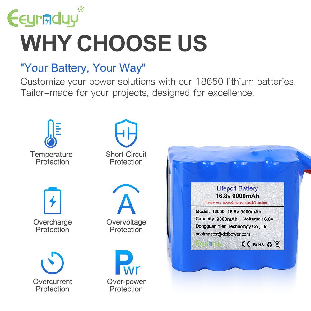 Revolutionize Your Energy Needs: High-Capacity 18650 16.8V 9000mAh Lithium-Ion Battery for Unmatched Performance