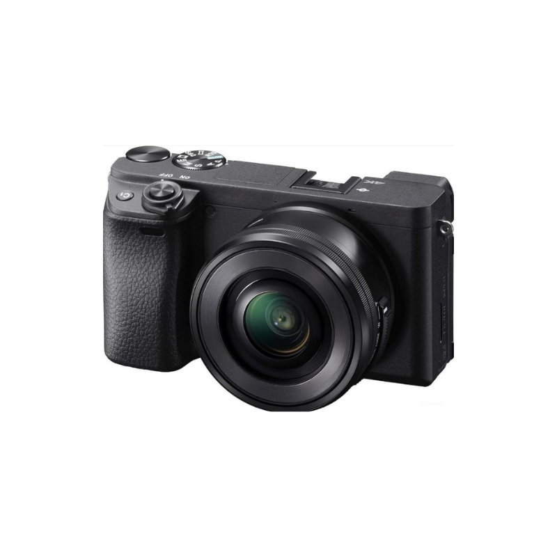 Best Seller 24.2MP APS-C CMOS Sensor Digital Camera Kit with 16-50mm Lens Real-Time Eye AF 4K Video Waterproof HD SD Memory Card