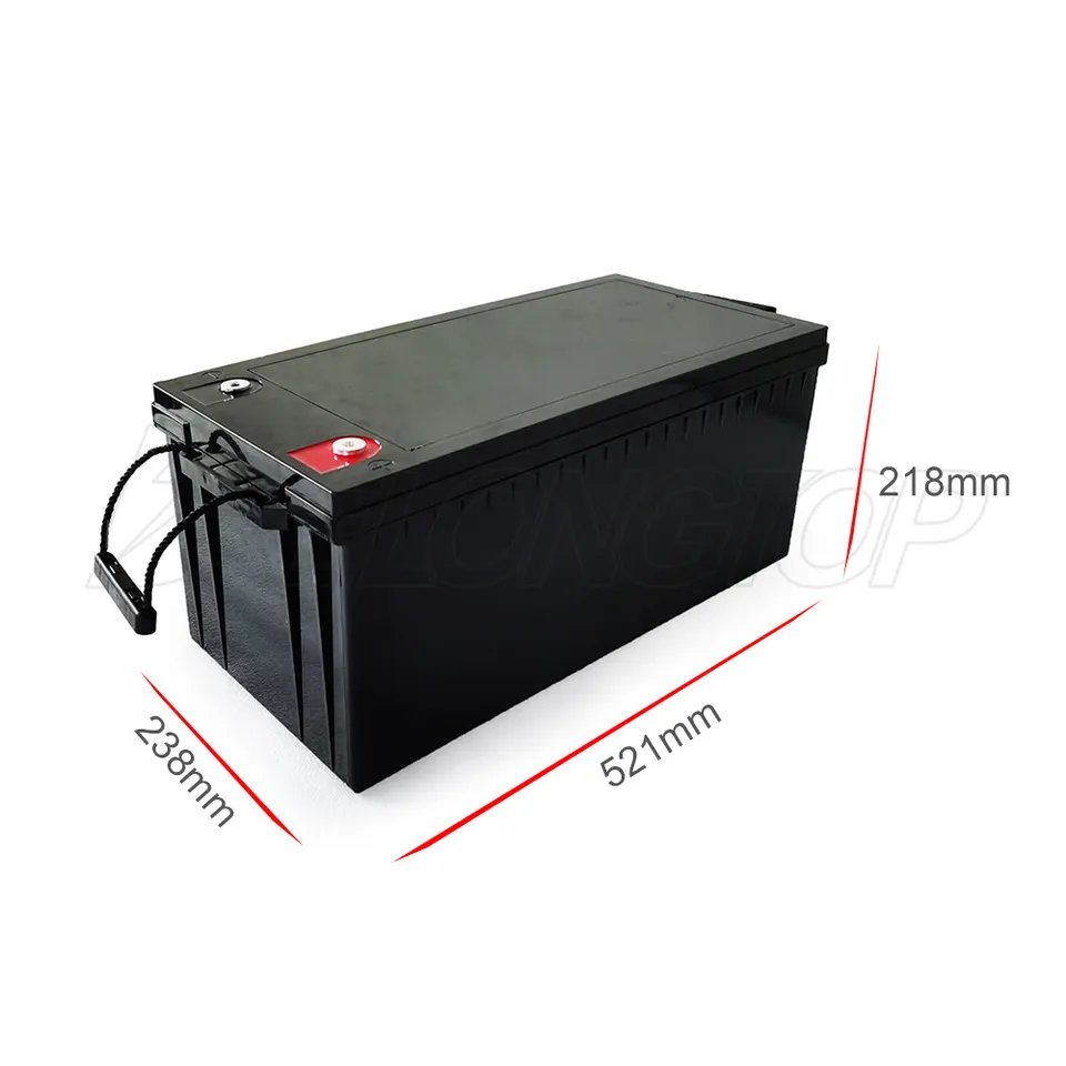Delong Sower Station12v 100ah 200ah 300ah Lifepo4 Battery With UL1973 For Camping Install