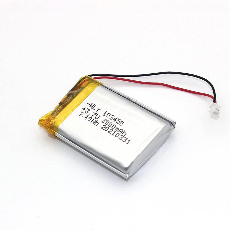lipo battery 2000 mah 2000 mah lipo battery 103450 3.7v 2000mah lipo battery