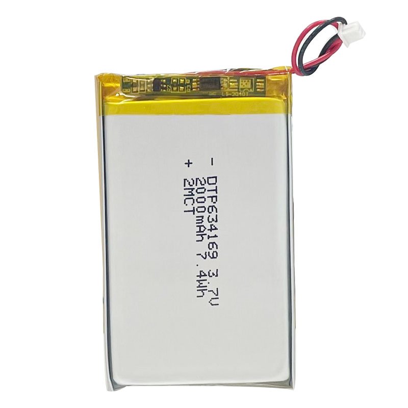 kc certification battery 7.4Wh 634169 3.7V 2000mAh lithium polymer battery