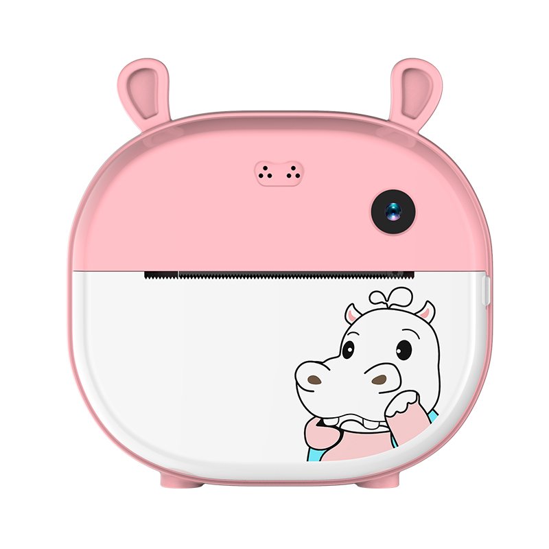 Animal thermal paper printing children's camera front and rear dual camera digital camera 1300mAh battery life longer