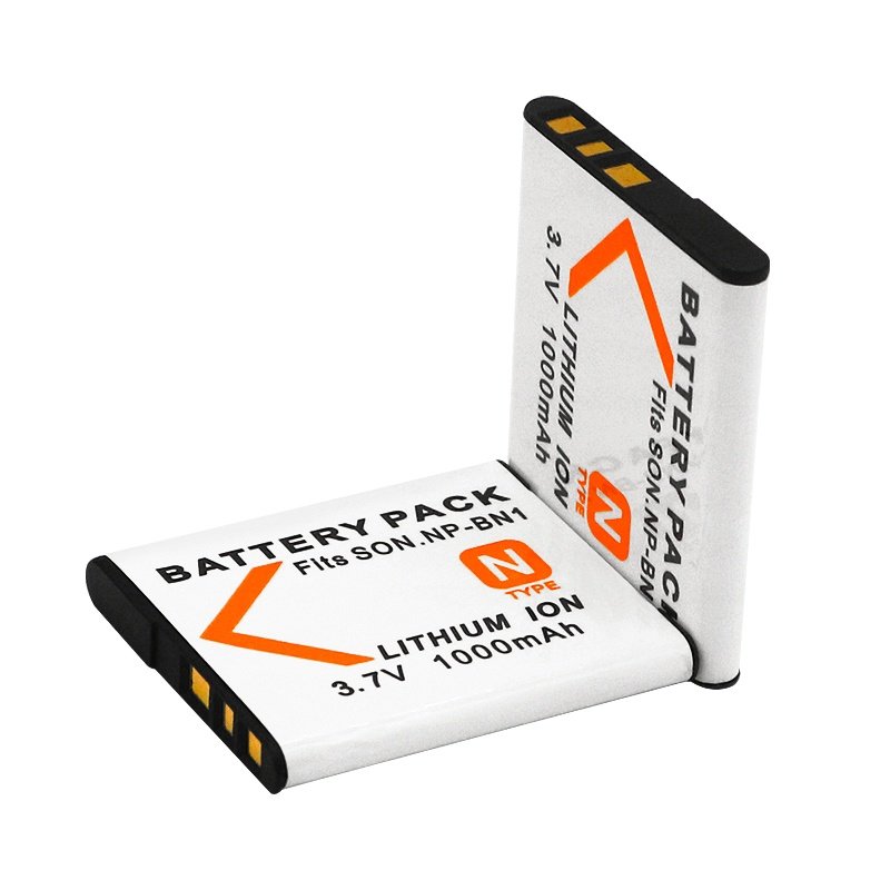 Powertrust NP-BN1 3.7V 1000mAh for So ny Cyber-shot Camera N TYPE Camera battery DSC-W530 DSC-W570 DSC-W650 DSC-W800