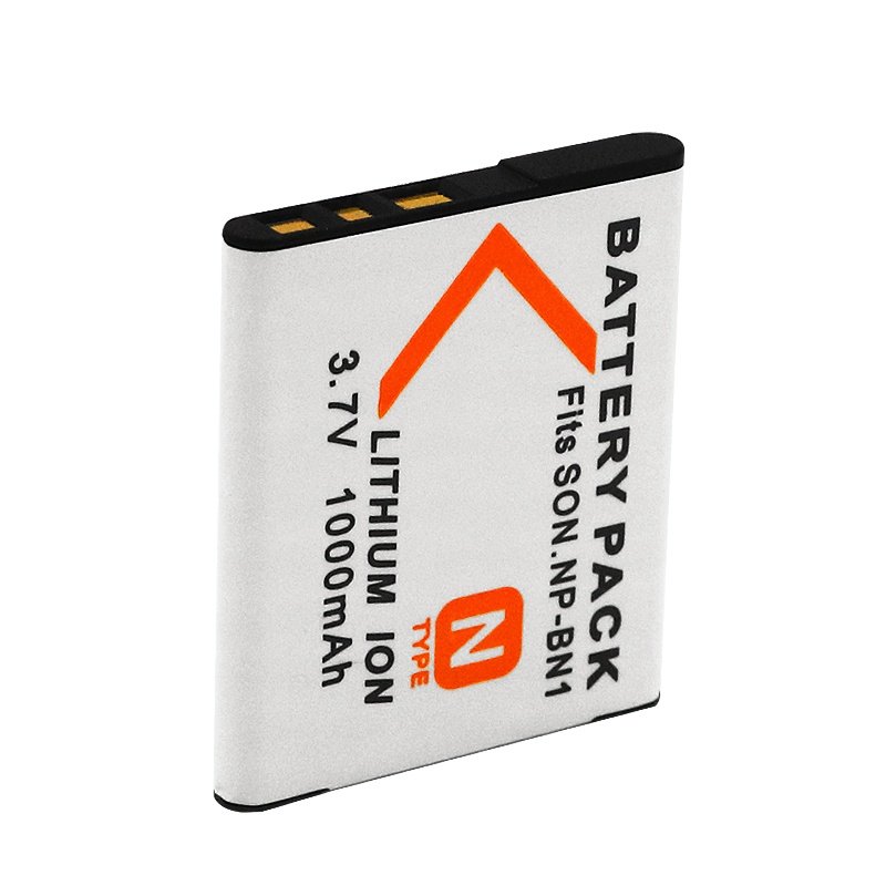 Powertrust NP-BN1 3.7V 1000mAh for So ny Cyber-shot Camera N TYPE Camera battery DSC-W530 DSC-W570 DSC-W650 DSC-W800
