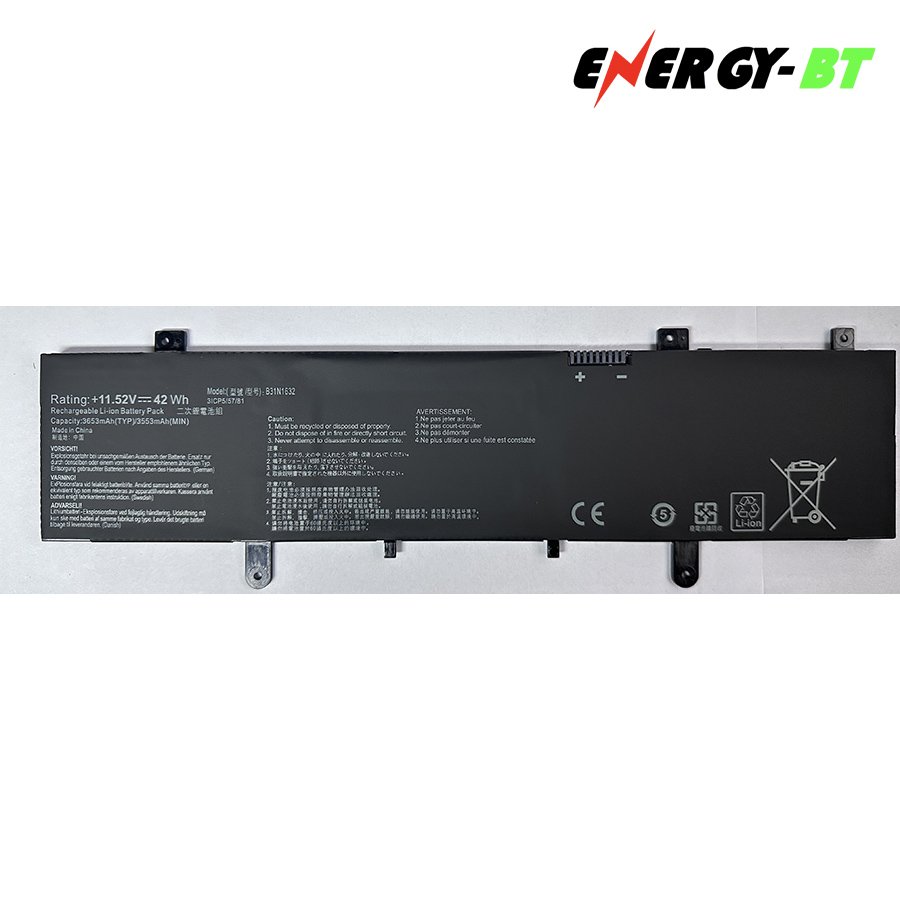 Best Price B31N1632 Batteries For Asus 14 X405 X405U X405UA B31N1632 3ICP5/57/81 S4100U S4000U Laptop Bateria