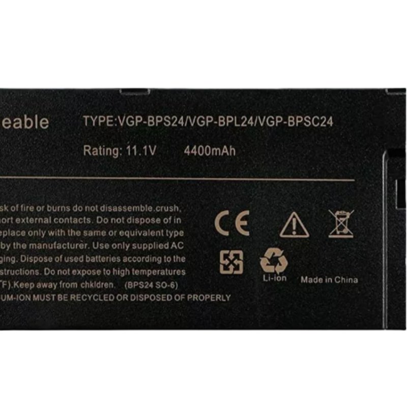 Digital Laptop Battery for Sony BPS24 VGP-BPSC24 VGP-BPL24 49Wh Replacement Battery High Capacity Notebook Battery BPS24