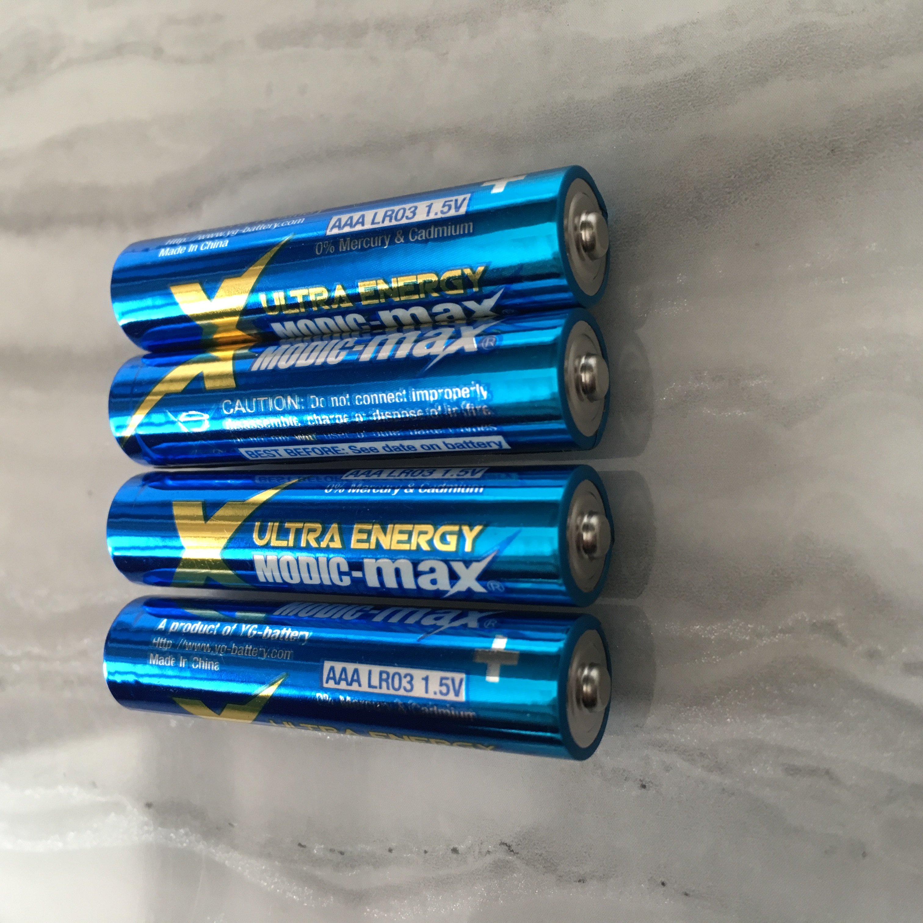 Alkaline AAA LR03 1.5V Flashlight Digital Battery LR03 Alkaline Batteries