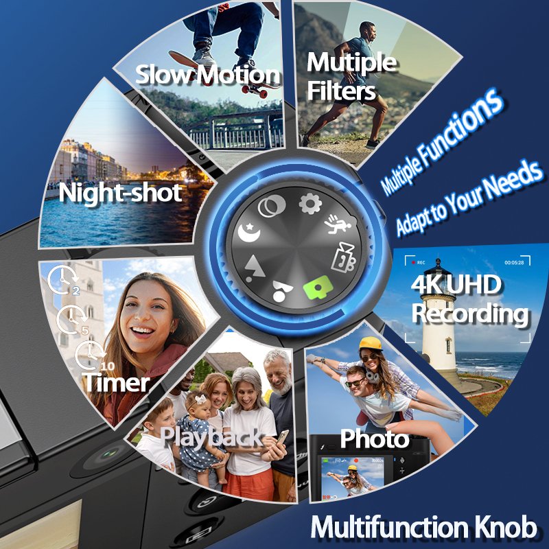 48MP dslr 4k film compact Custom travel fotografica camara de fotos vintage professionnel for photography digital cameras
