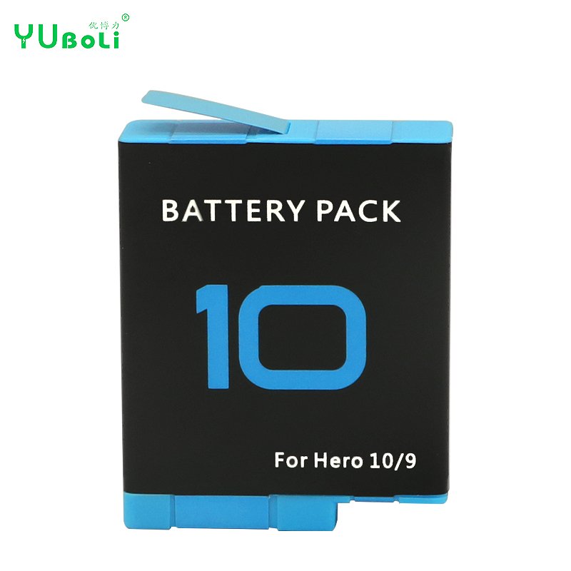 3.85V 1800mAh Rechargeable Batteries Action Camera Battery for AHDBT 101 GoPro Hero 9 hero10 Black Official GoPro Accessory