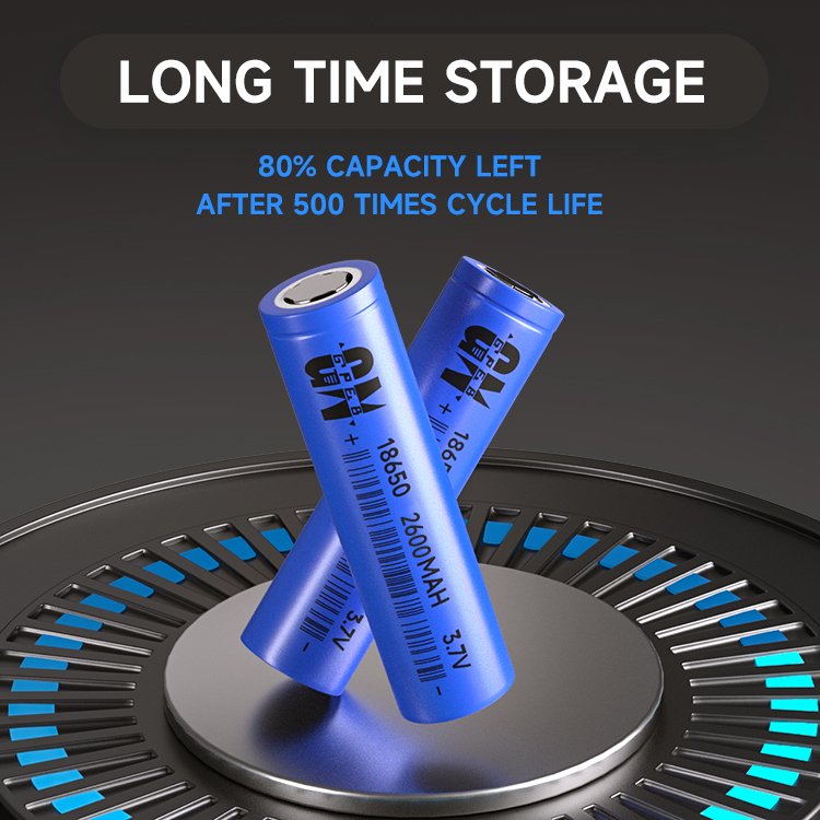 Wholesale 18650 li-ion battery lifepo4 3.7v 2600mah rechargeable 18650 lithium battery