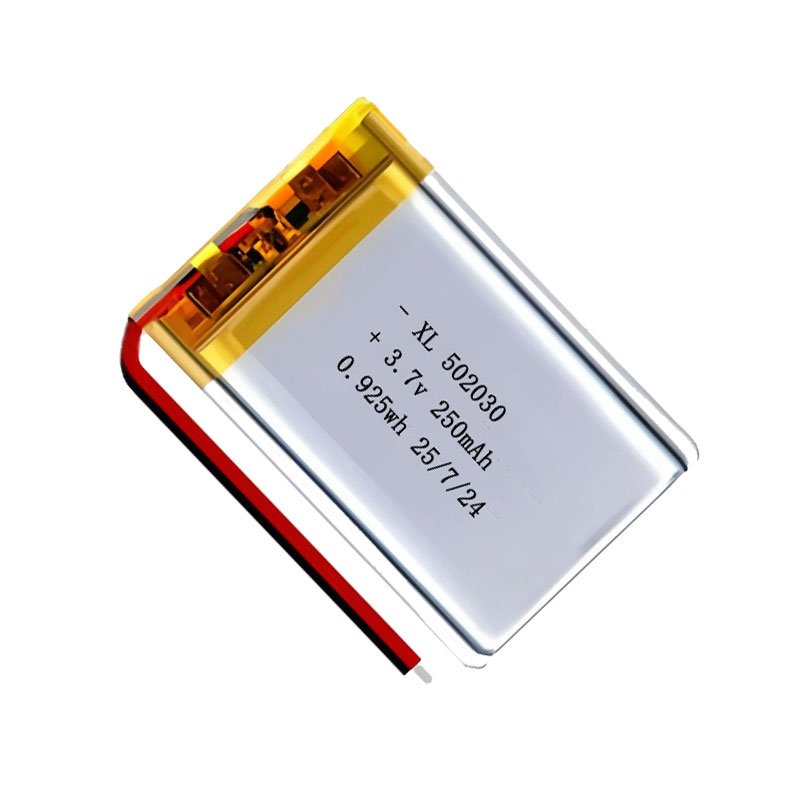Cheap 502030 lithium polymer battery 3.7v 250mah 500mah 1000mah 2000mah smart watch longevity lithium battery pack