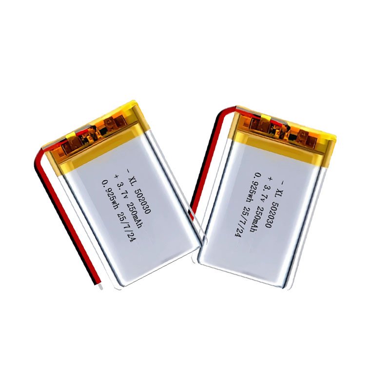 Cheap 502030 lithium polymer battery 3.7v 250mah 500mah 1000mah 2000mah smart watch longevity lithium battery pack