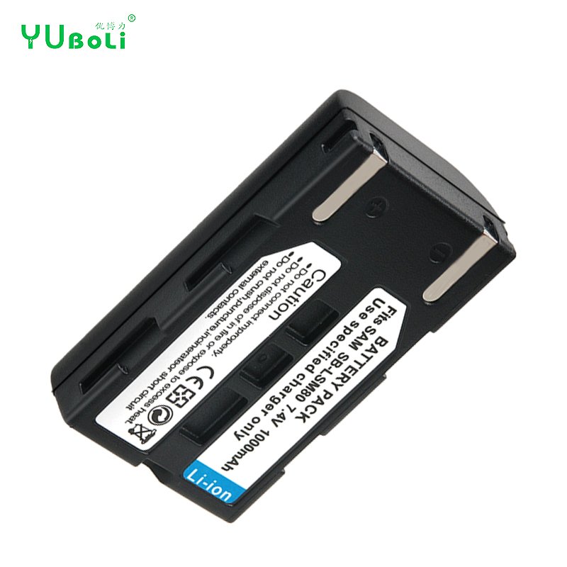 Best Value 1000mAh SB-LSM80 SBLSM80 LSM80 Camcorder Battery For Samsung SC-D VP-D Series Video Battery