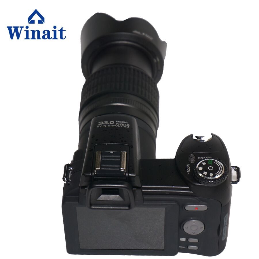 Winait New Dslr D7200 Digital Camera With 24X Optical Zoom 3 Inch Tft Color Screen Dual Power Mode