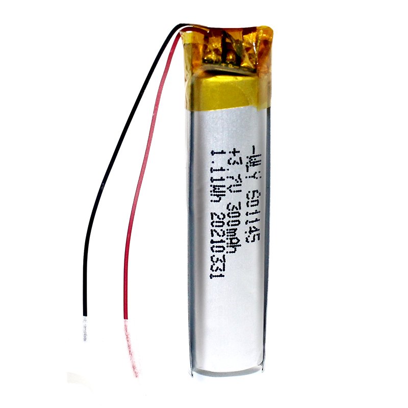 061145 Lipo Battery 601145 300mah 3.7v 1.11wh Lithium Polymer Battery