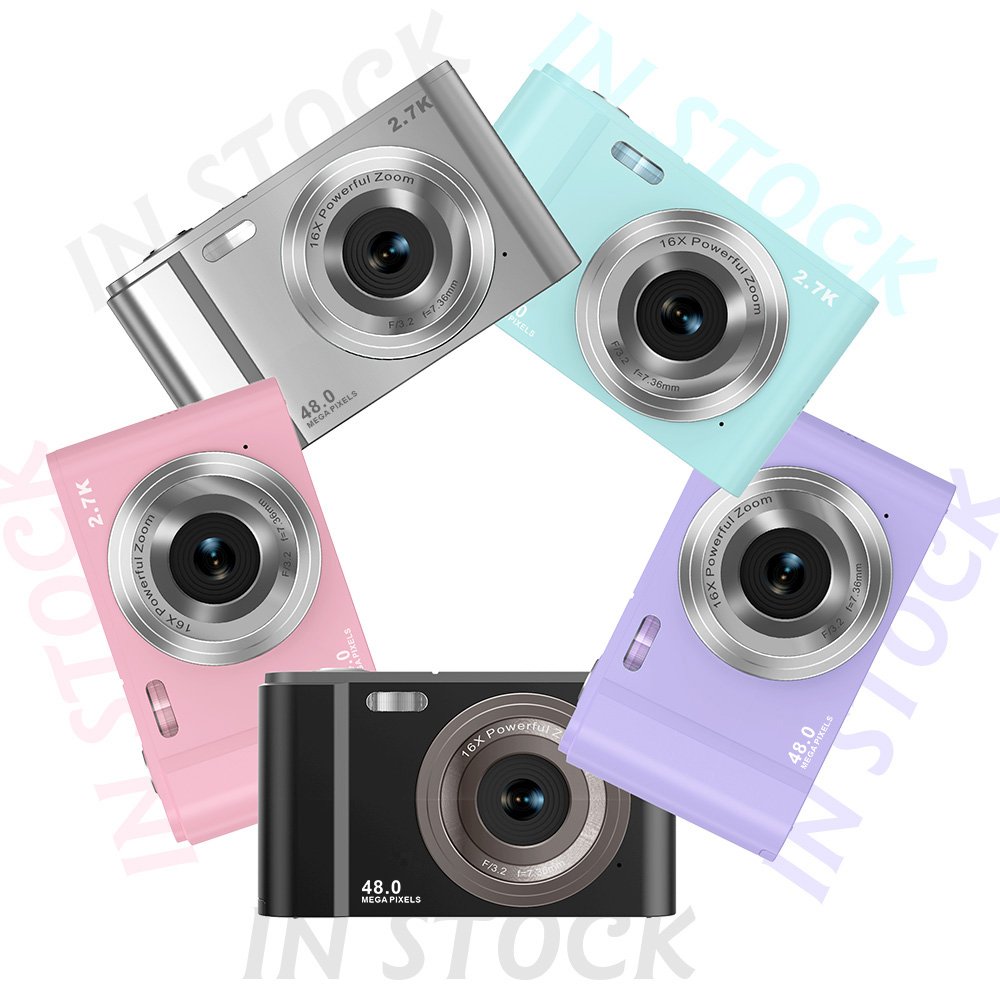 Chinese Low Price 2.7K Dslr Photo Camera Kit Digital Video Dslr Camera With Lens Flash Light 2.7K High Definition camera
