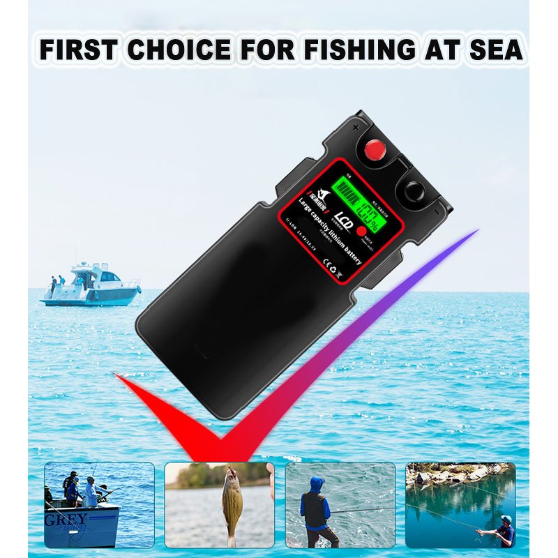 High quality 14.8v sea fishing lithium battery with BMS For backup power/sea fishing/fishing Electric wheel+charger/bag/straps