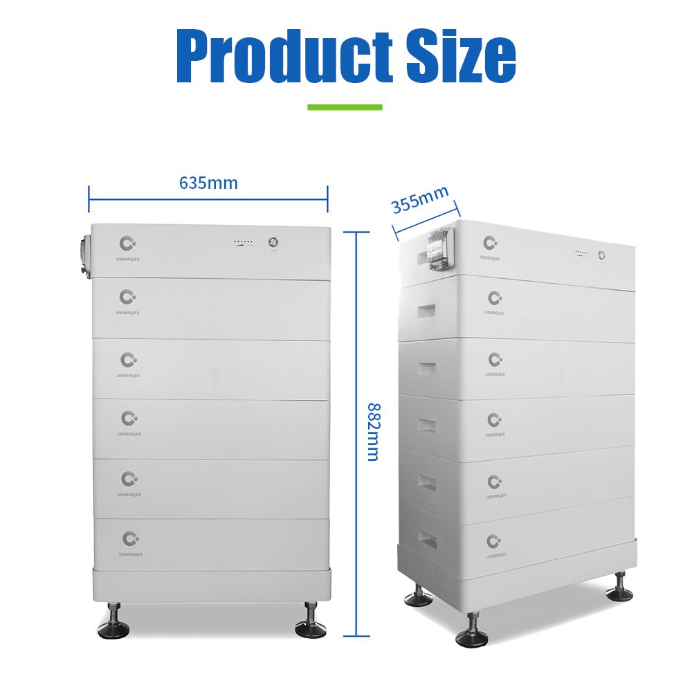 UIENERGIES 5kwh 10kwh 15kwh 20kwh 25kwh 48v lifepo4 battery 51.2V Inverter Solar Power System hv battery stacked energy storage