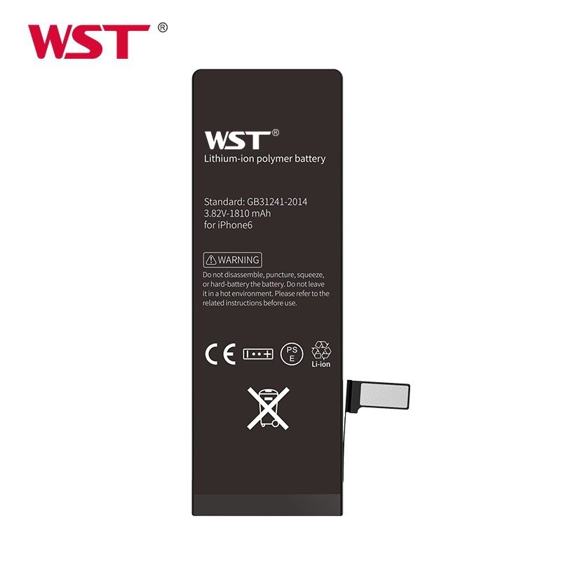 WST mobile phone battery capacity replacement digital battery for iphone 4 4s 5 5s 6 6s 6plus 7 7 plus 8 x 11 battery