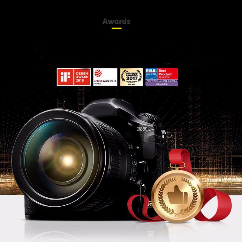 Brand camera D850 Body Original Second-hand Digital Camera 45.7MP Full-Frame FX-Format DSLR camera d850