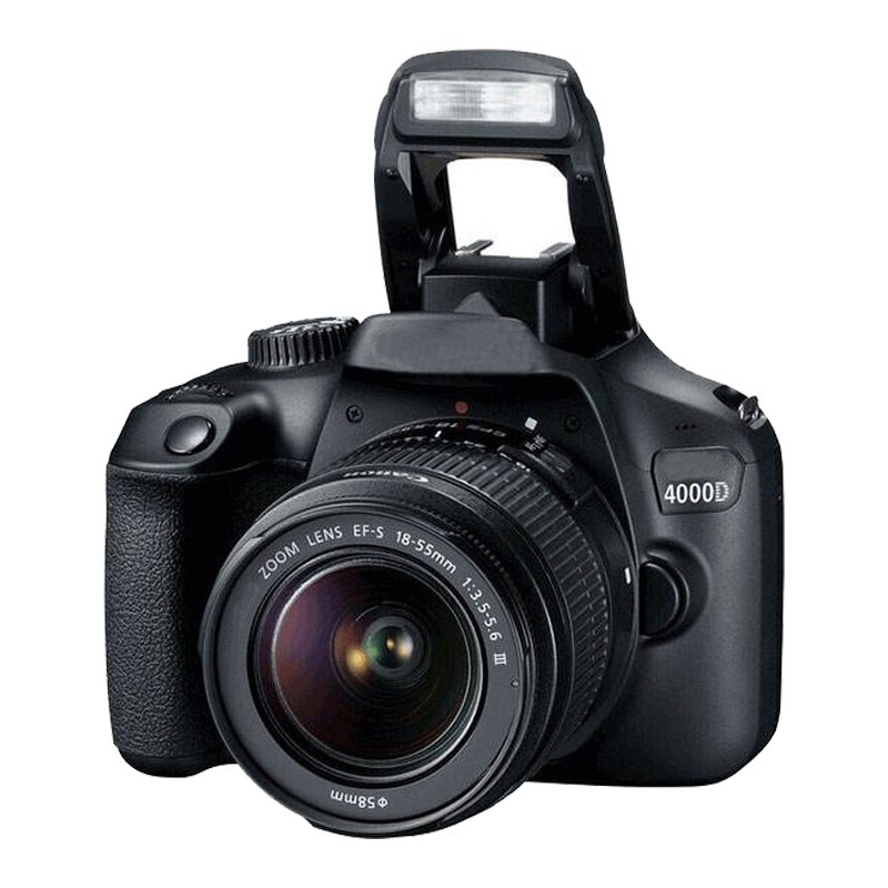 DF Wholesale Original 99% New Professional DSLR Body Worn Camera 4000D 18-55mm III Ef-s lens APS frame HD
