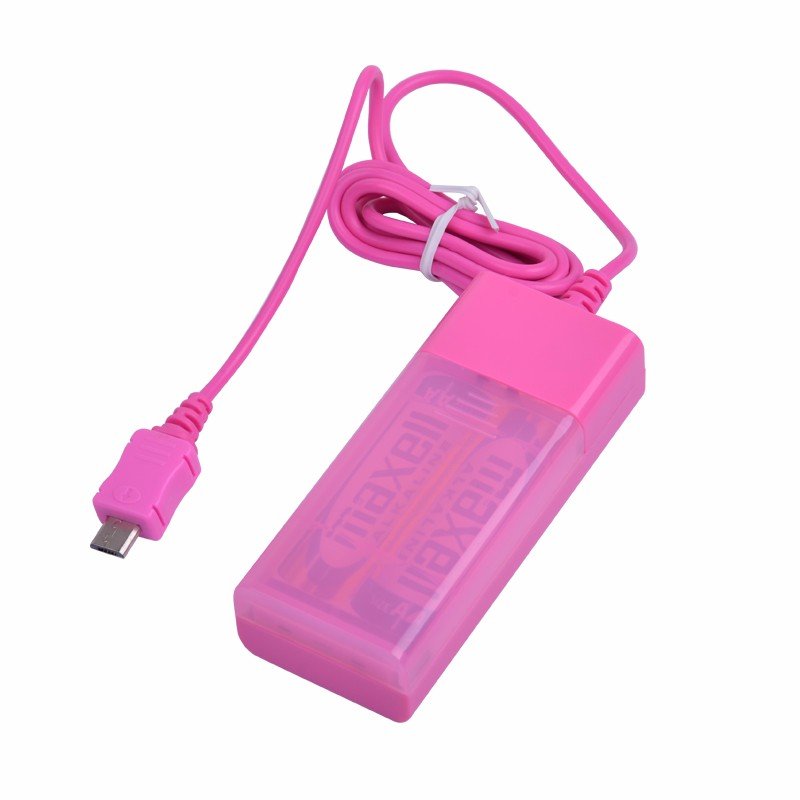 DC102 slim portable battery charger with power bank mobile dry cell emergency charger