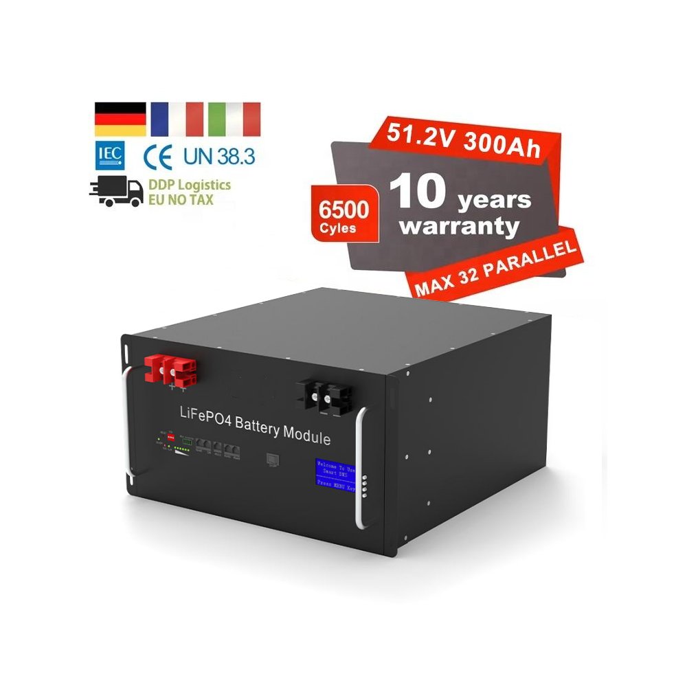 Rechargeable Prismatic Solaire Au Lithium Iron Phosphate Solar 100Ah 48V Lifepo4 Lithium Ion Batteries for Energy Storage