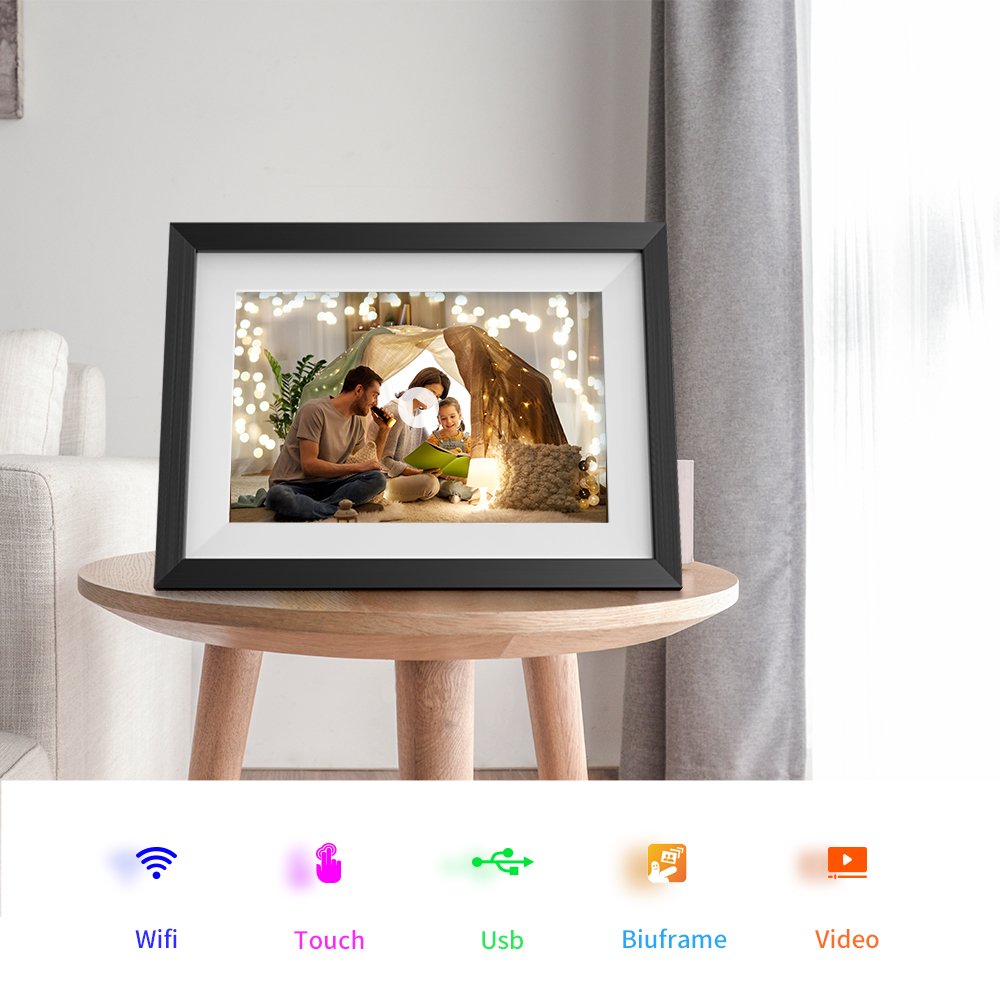 AMABOO 10 Inch Wifi Hot Sale Cloud Digital Photo Frame Electronic Video Album Digital Picture Frame