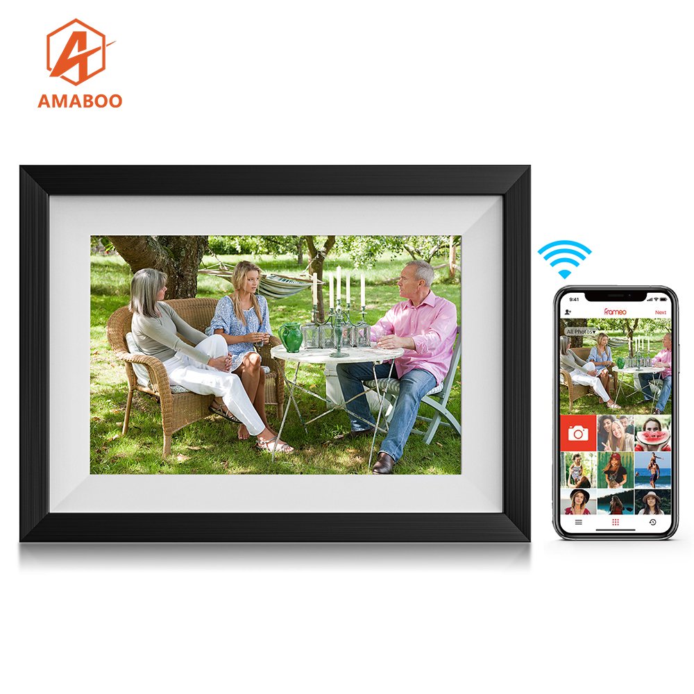 AMABOO 10 Inch Wifi Hot Sale Cloud Digital Photo Frame Electronic Video Album Digital Picture Frame