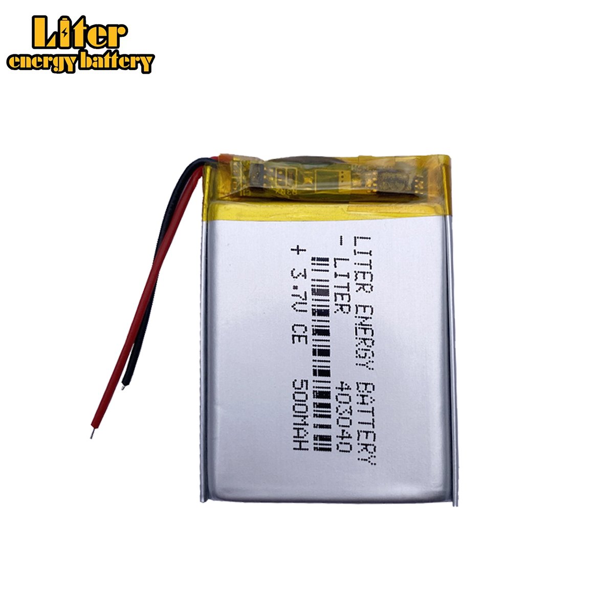portable style rechargeable 3.7v 403040 500mAh lithium ion lipo battery for battery machine