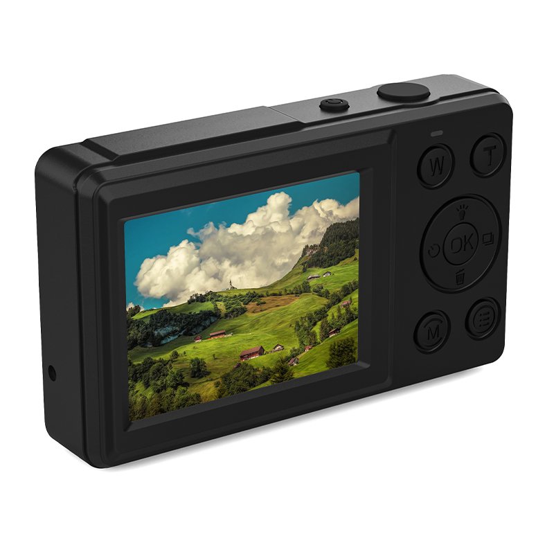 5K ultra clear digital camera student entry-level camera card machine 8M sensor CCD camera good gift item