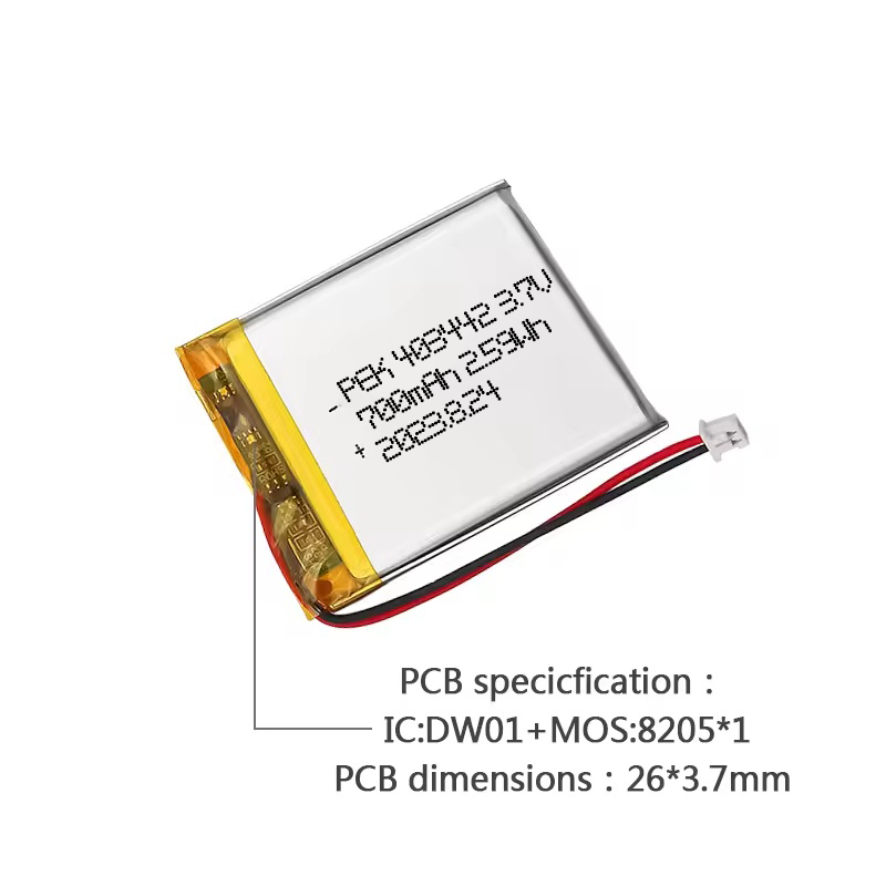 PEEIK 403442 700mAh 3.7V Mini Bluetooth Earbuds Digital Camera High Energy Density Lithium Battery Wholesale